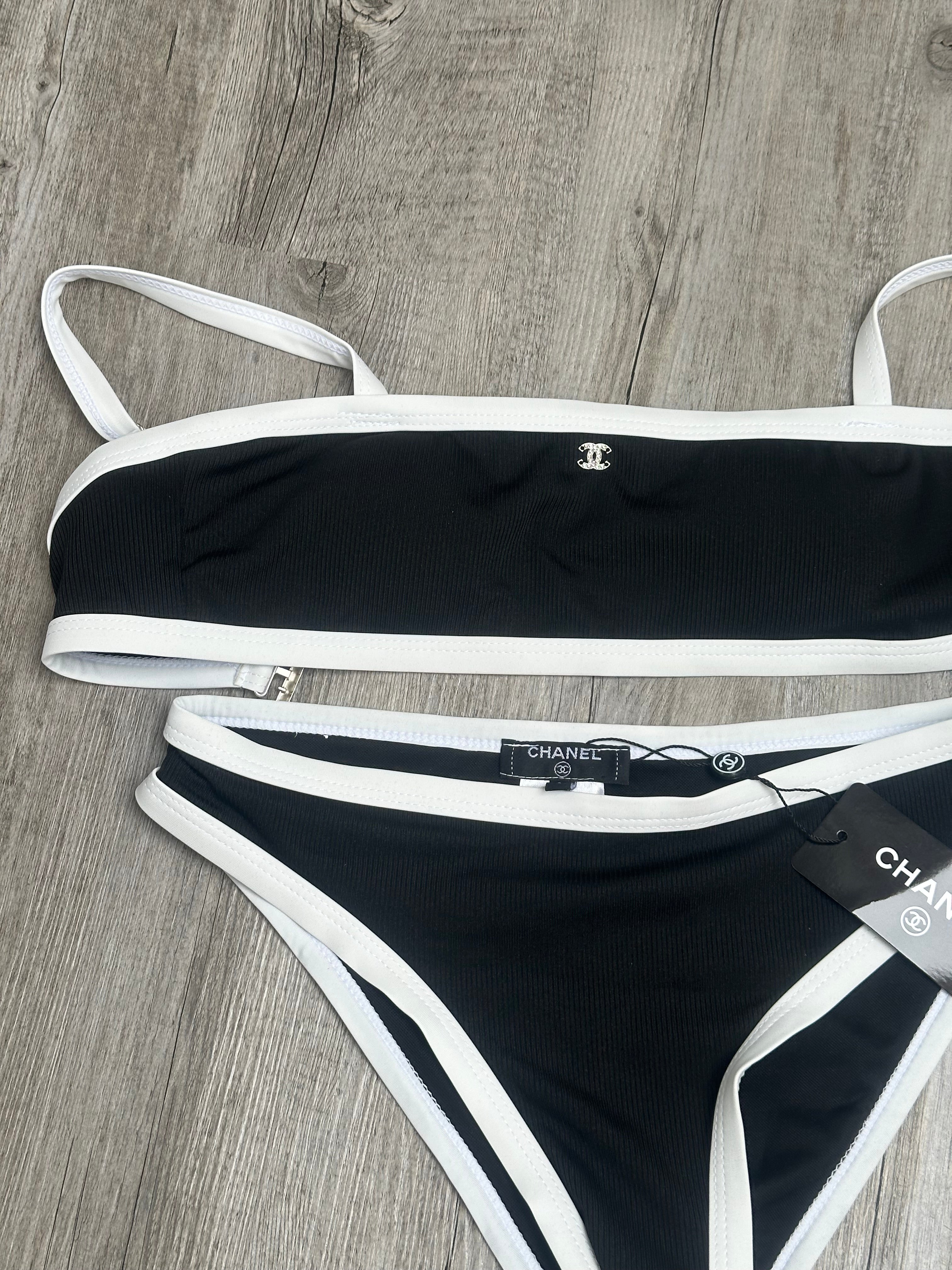 Black and White Bikini