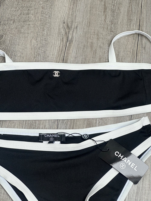 Black and White Bikini