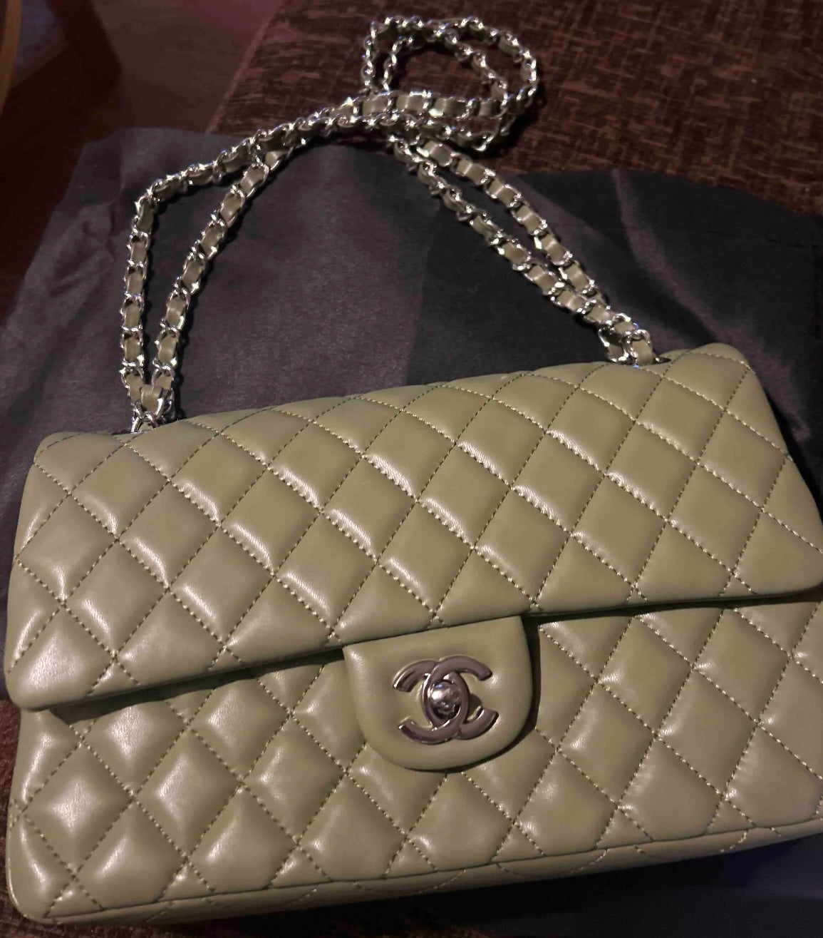 Large C Clutch Bag