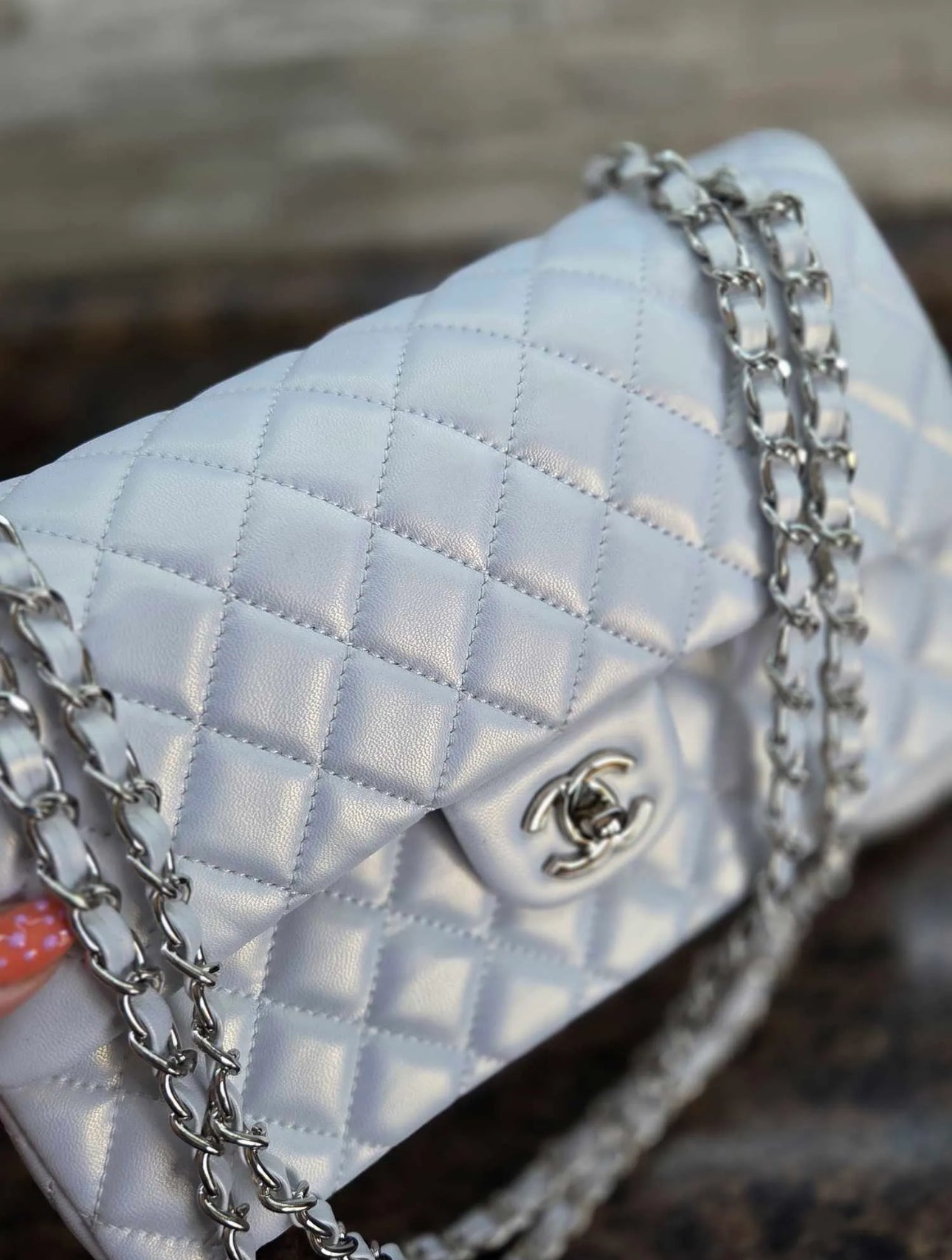 Large C Clutch Bag
