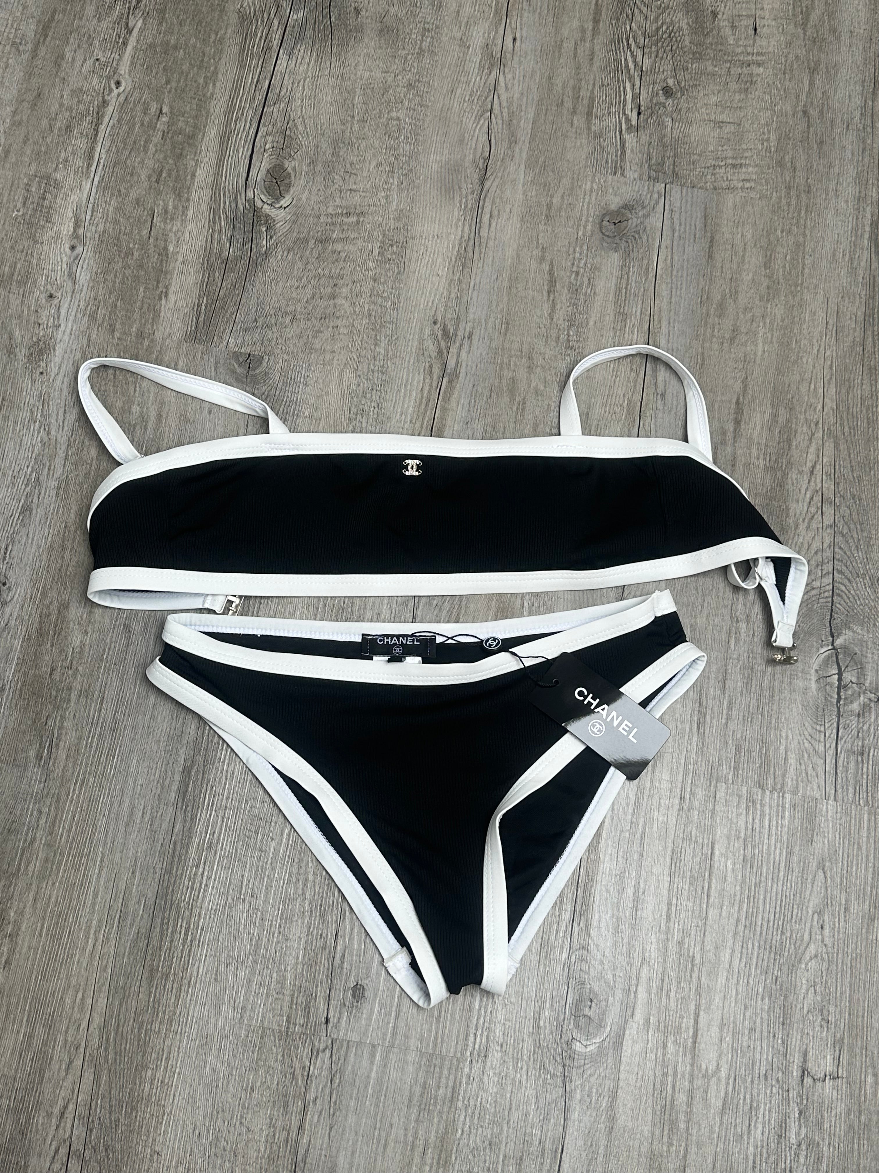 Black and White Bikini